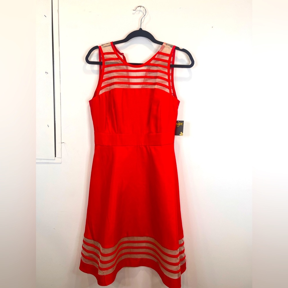 Red Never Worn Taylor Dress
